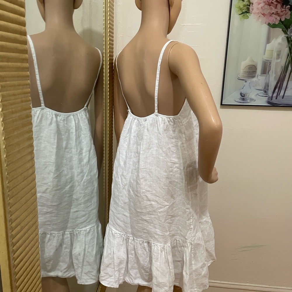 Bellambra Chic White Sleeveless mini dress - Picture 12 of 14